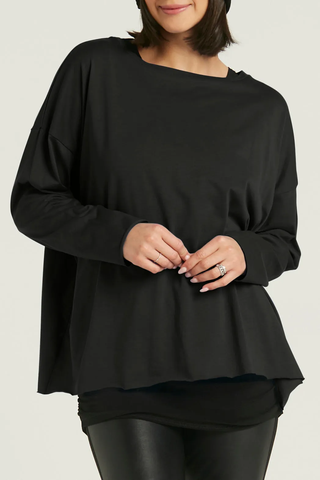 Pima Cotton Luxury Boxy T