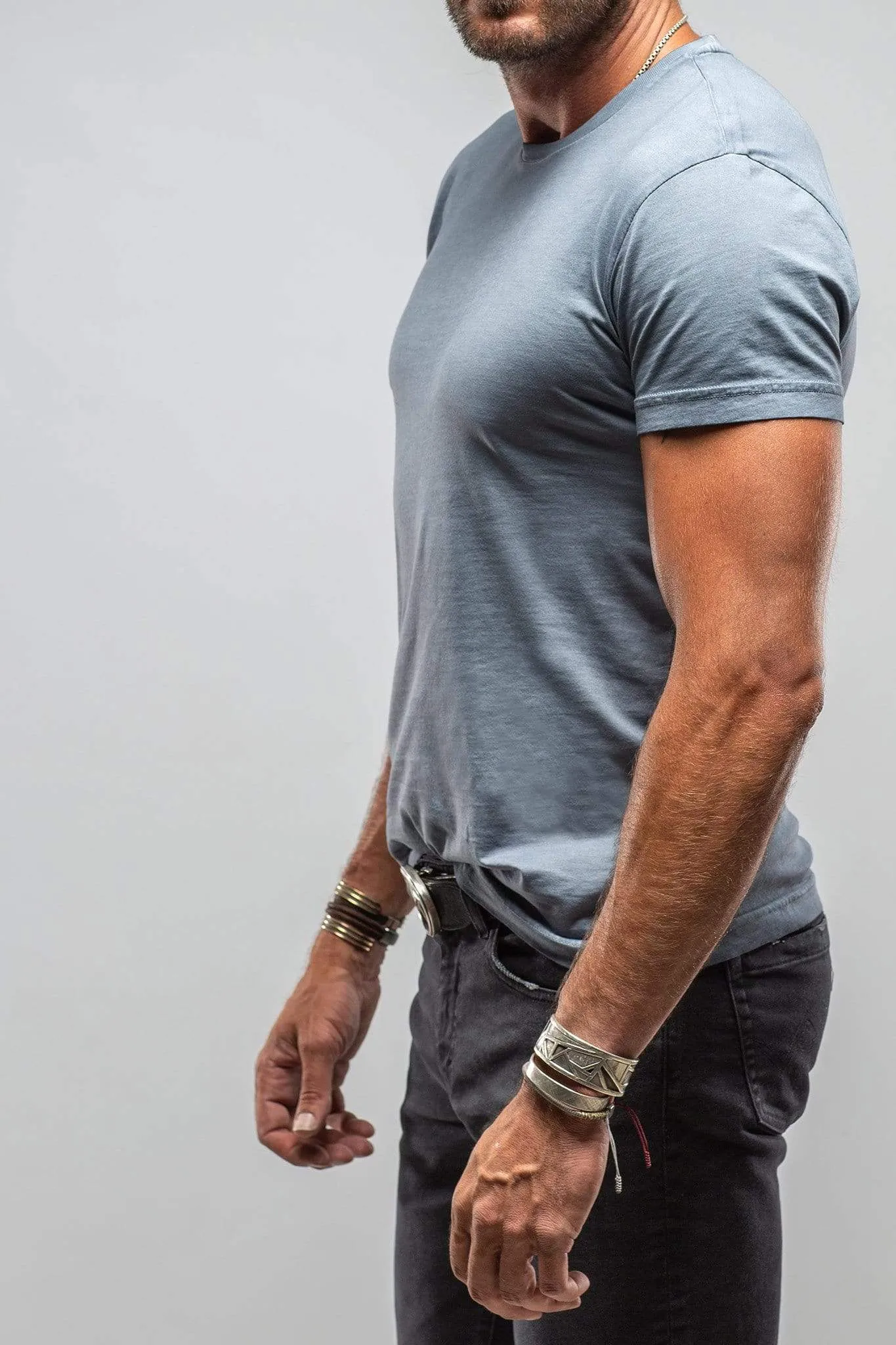 Pismo Cotton Tee In Capri
