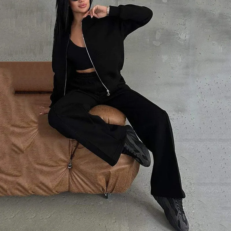 Relaxed Fit Two-Piece Set for Women