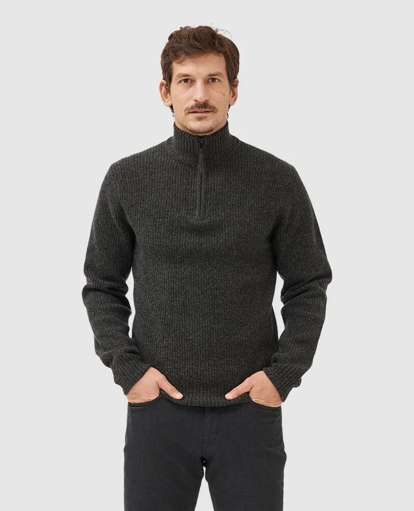 Rodd And Gunn Robbies Road jumper - Jungle or
