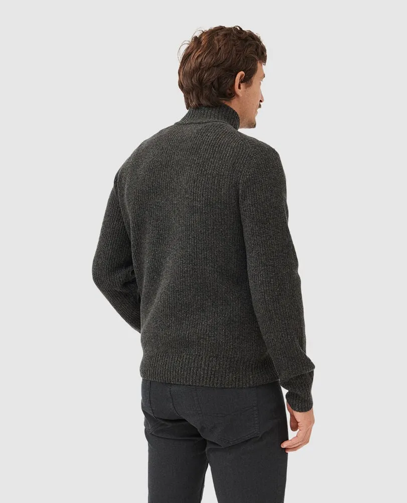 Rodd And Gunn Robbies Road jumper - Jungle or