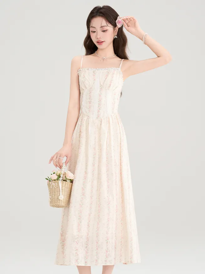 Romantic Lace Corset Dress & Knit Bolero