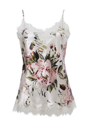 Scarlett Camisole Print - Heirloom Rose Garden