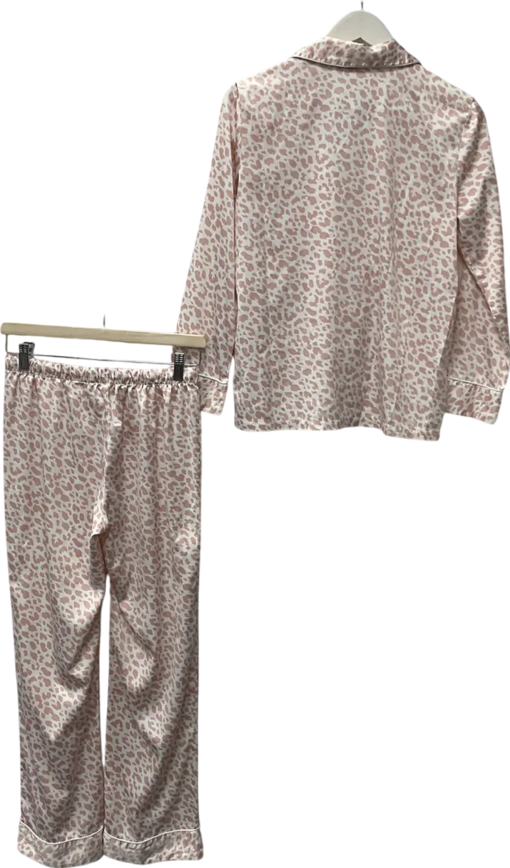 serenedelicacy Pink Satin Pyjama Set UK XS