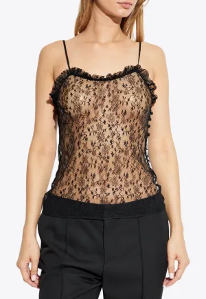 Sheer Lace Camisole Top