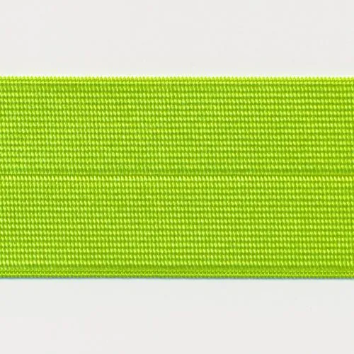 Shiny Knit Stretch Ribbon #37 Yellow Green