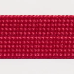Shiny Knit Stretch Ribbon #42 Red