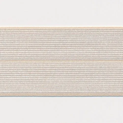 Shiny Knit Stretch Ribbon #48 Silver