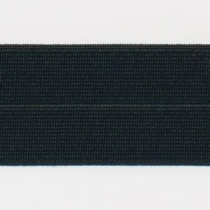 Shiny Knit Stretch Ribbon #50 Black
