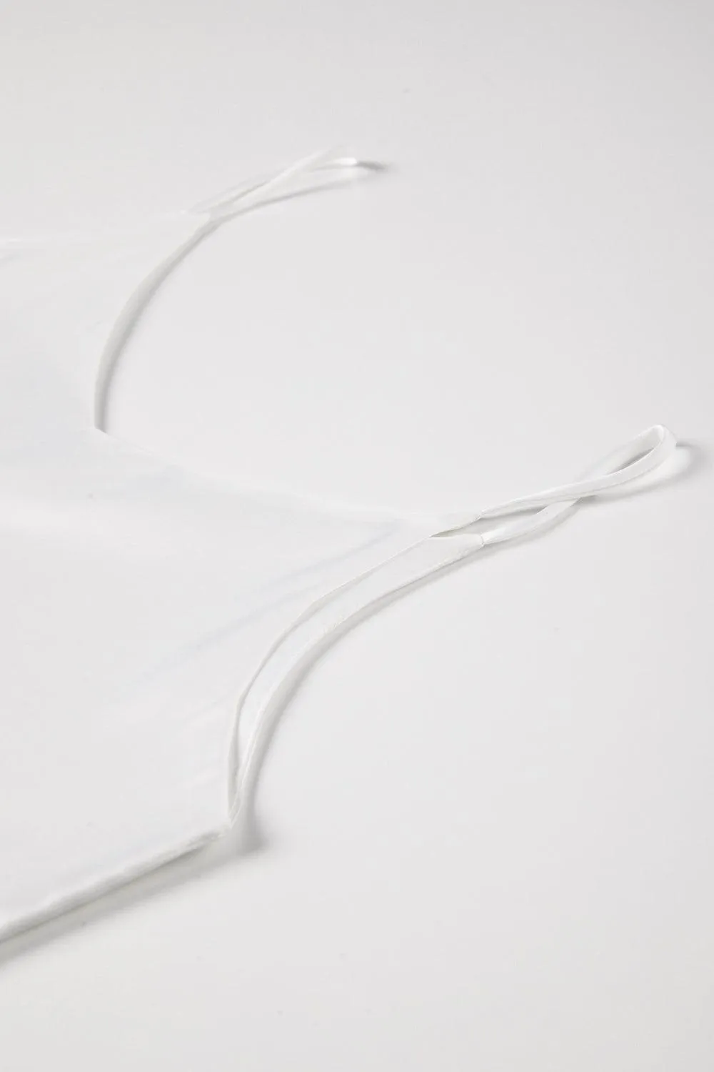 Spell Satin Camisole - White