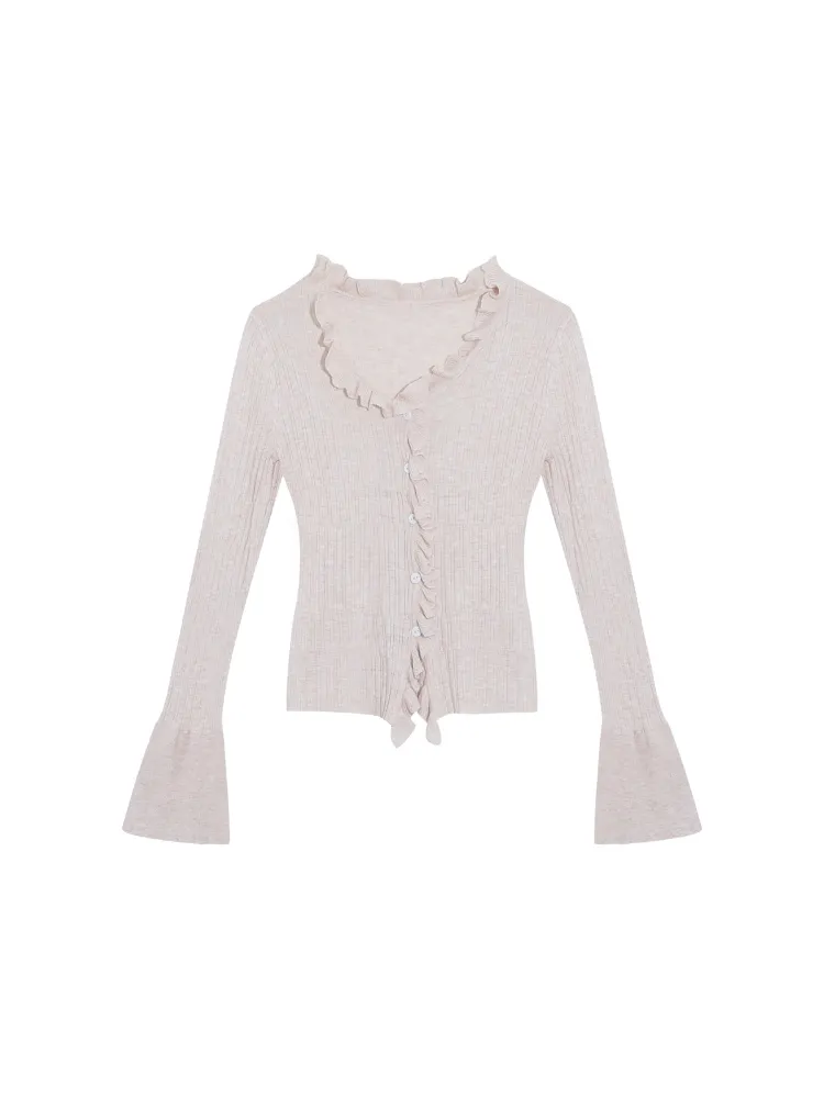 Spring Berry Knit Cardigan