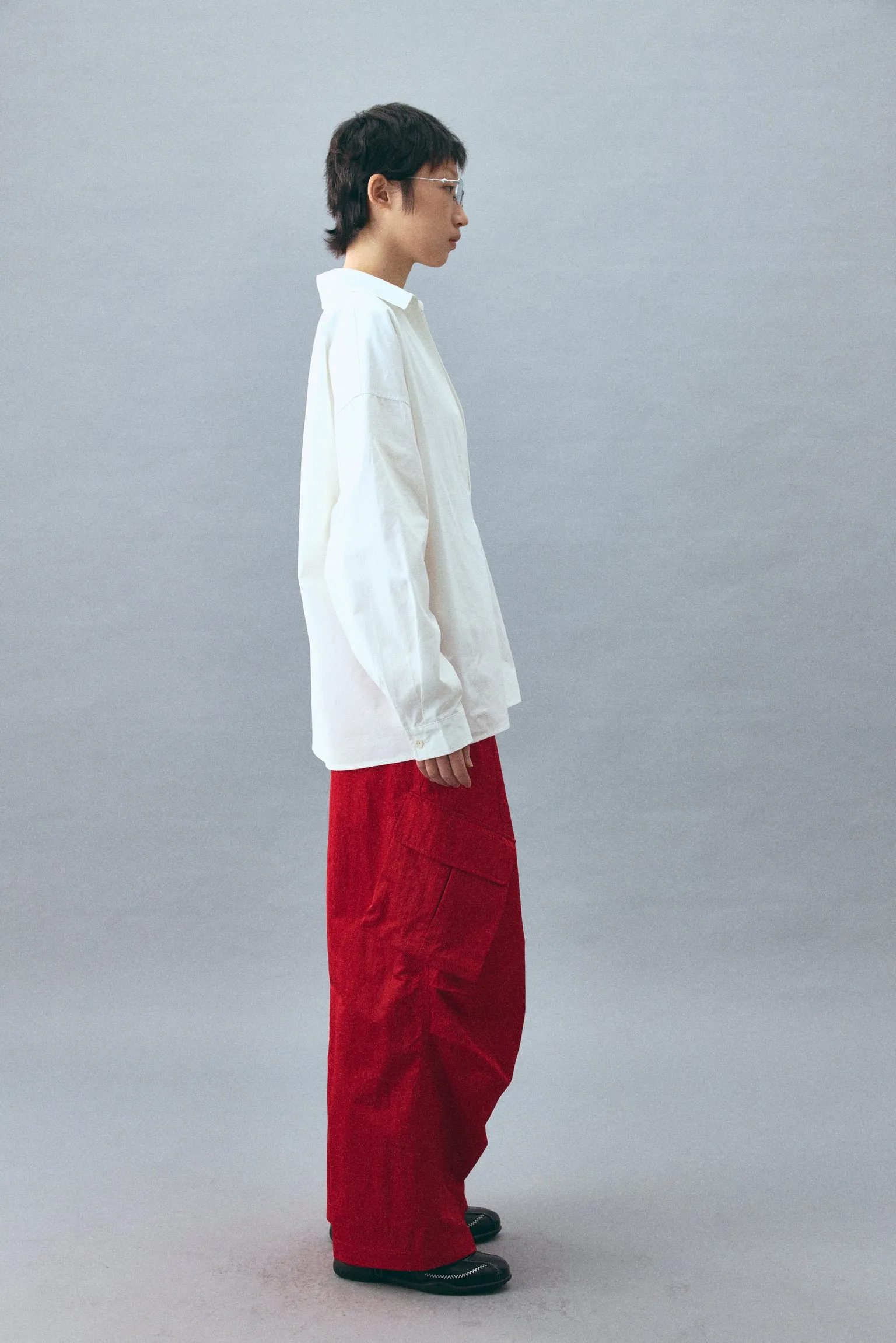 Stylish large pocket casual pants