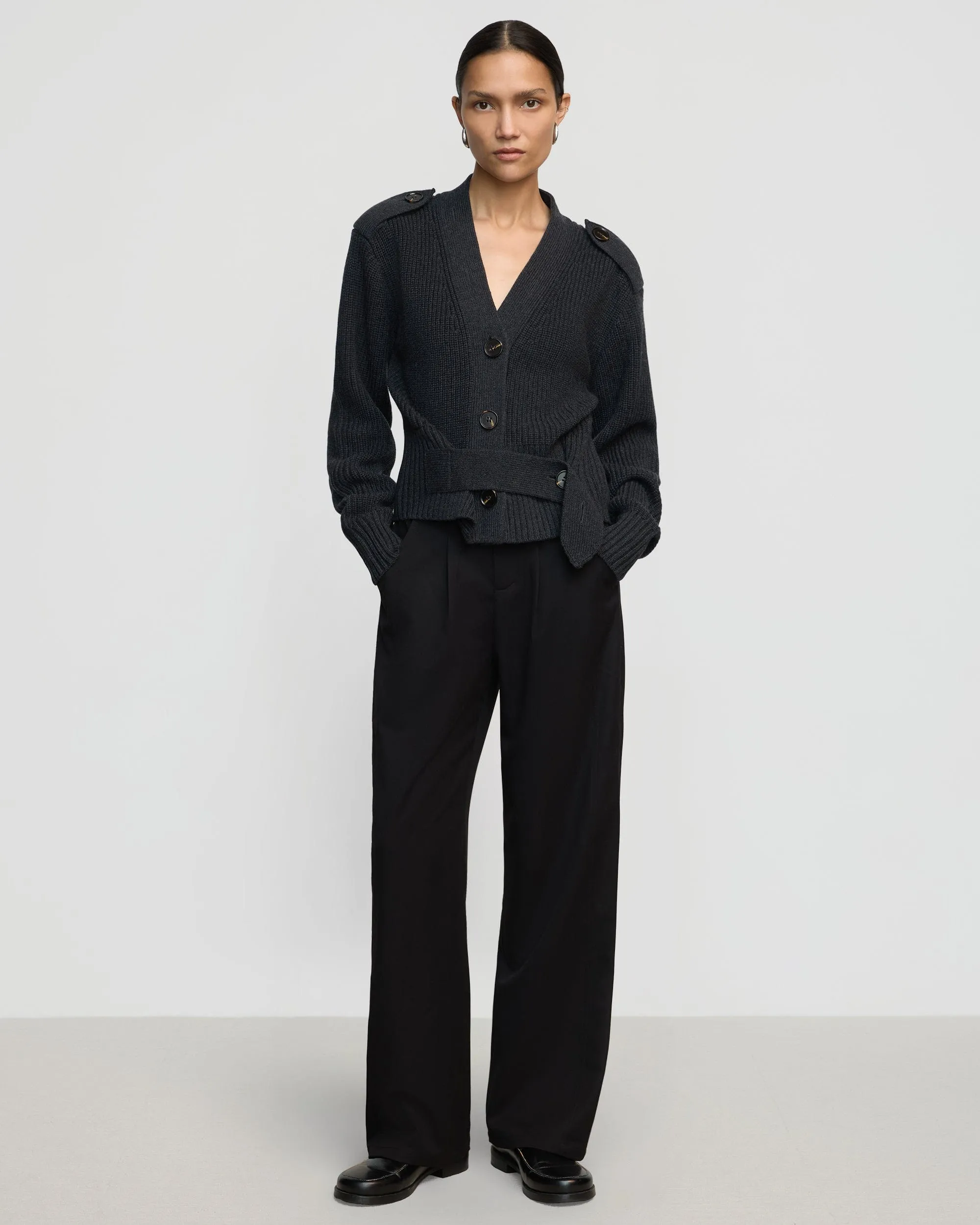 Suni Tailored Straight Leg Pant