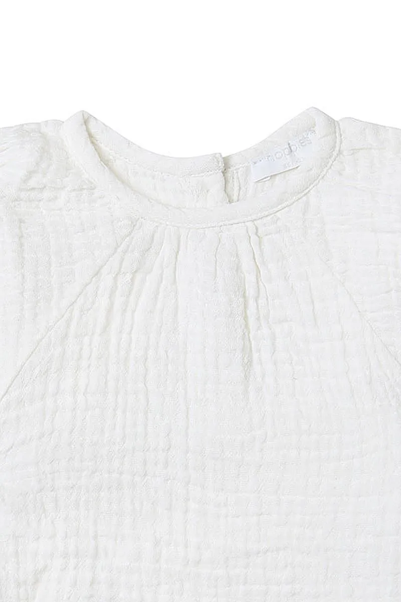 The Clawson Top - Whisper White - BABY