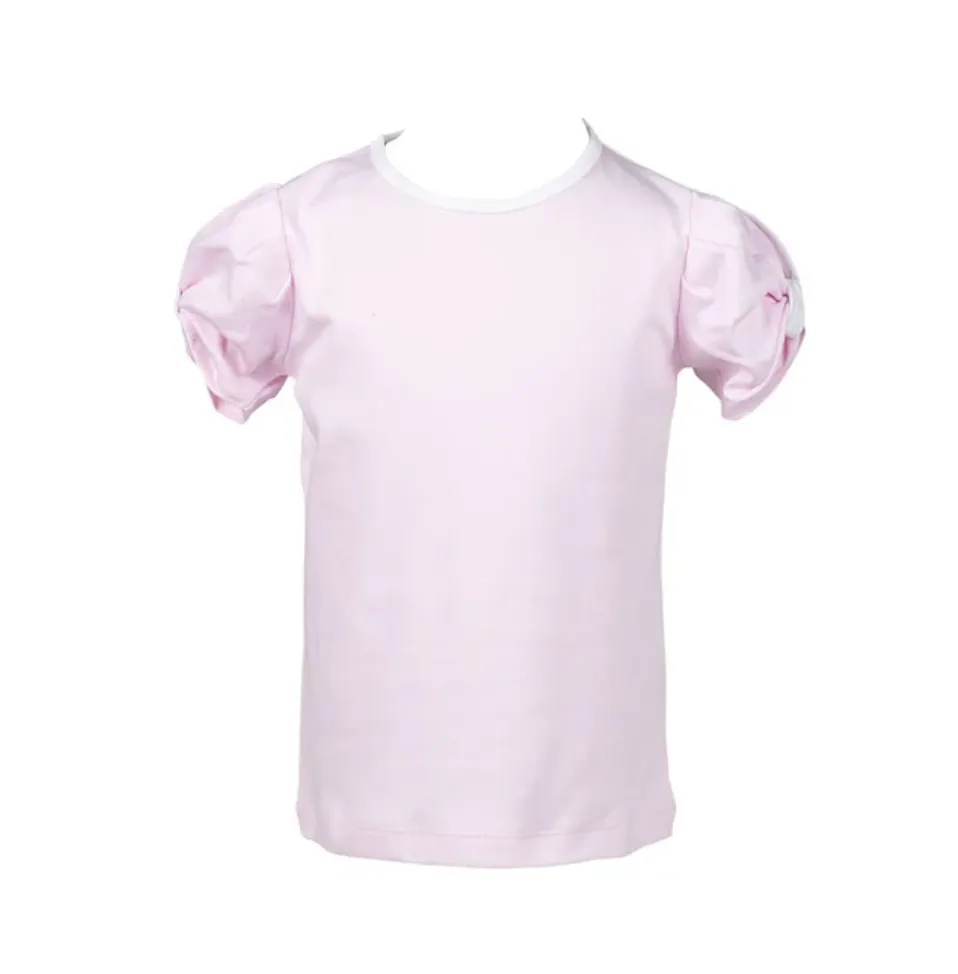 The Proper Peony Pink Basic Twist Shirt