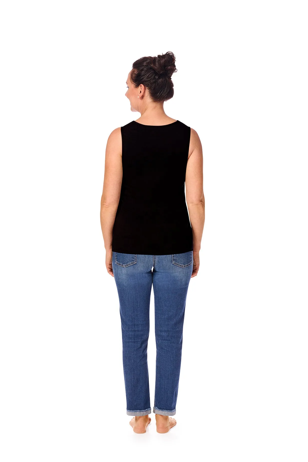 Velvet Lace Top - Black