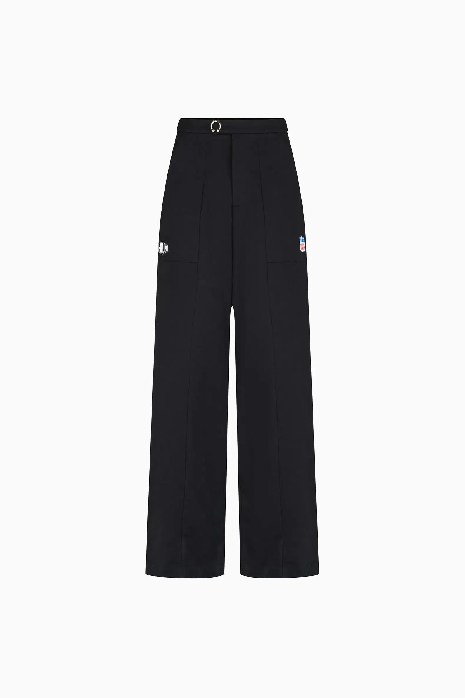 Wide-Leg Fleece Pants