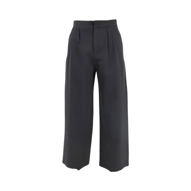 Wide Leg Trouser - Black
