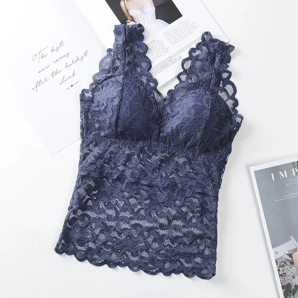 Women's Summer Crop Top, Sexy Lace