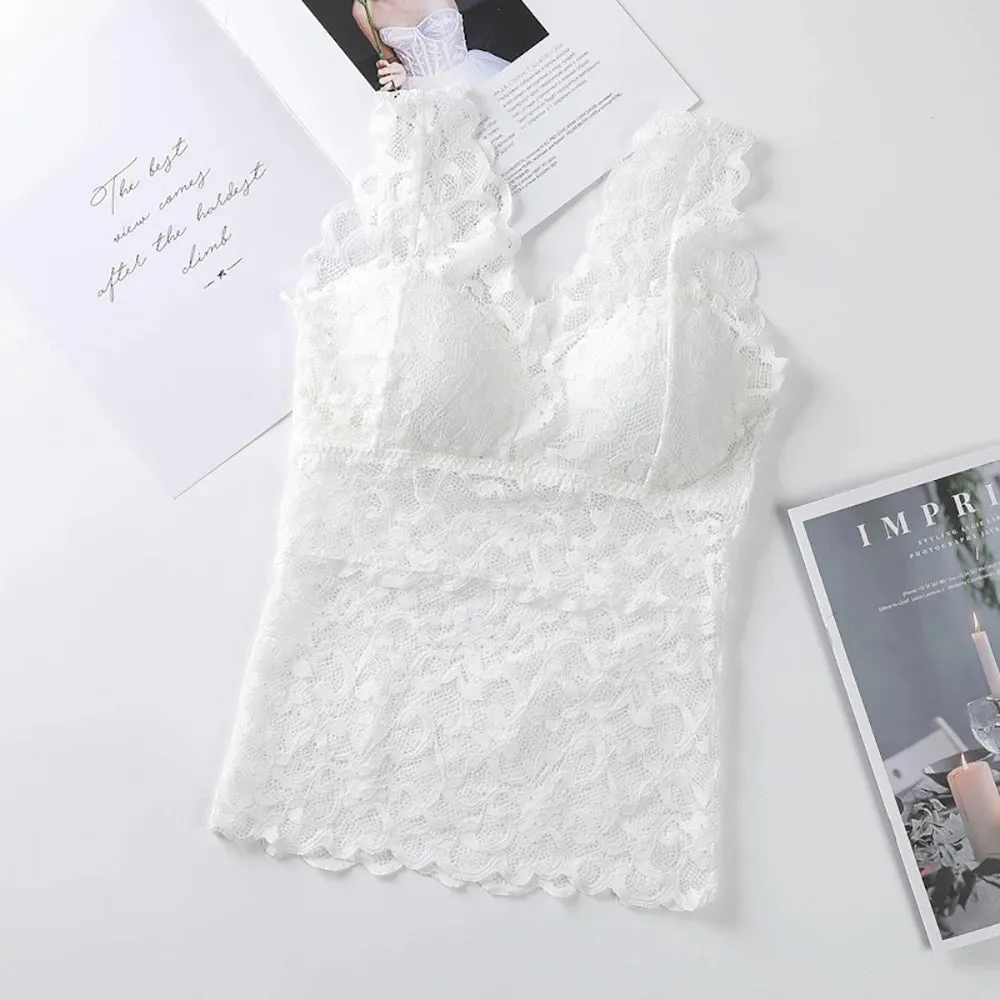 Women's Summer Crop Top, Sexy Lace