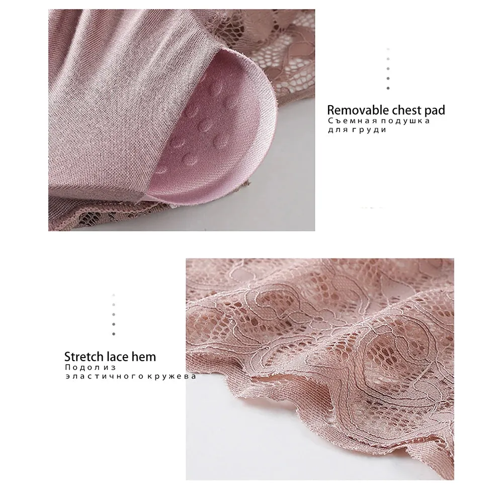 Women's Summer Crop Top, Sexy Lace